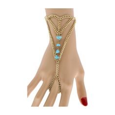 Z139 Style : Retro Western Fashion / Artsy Ethnic Style Jewelry Condition : Brand New Color : Gold Metal Chain Links + Turquoise Blue Beads Wrist Size: Adjustable Size 7" - 9" Ring Size: One Size Fits All Indulge In The Allure Of Our Women Southwestern Stylish Fashion Wrist Bracelet, A Captivating Hand Chain Ring Connected Accessory That Epitomizes Western Fashion And Ethnic Southwestern Style. This Exclusive Jewelry Piece Boasts Gold Metal Chain Links Adorned With Mesmerizing Turquoise Blue Bea Bohemian Metal Chain Bracelet For Party, Bohemian Jewelry With Adjustable Metal Chain, Trendy Festival Bracelet Jewelry, Bohemian Chain Bracelets For Festivals, Bohemian Metal Chain Body Jewelry, Bohemian Metal Body Jewelry With Chain, Bohemian Body Jewelry With Adjustable Chain, Bohemian Chain Jewelry, Adjustable Bohemian Metal Body Jewelry