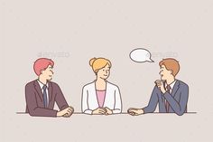 Businesspeople Talk at Meeting in Office Desk In Office, Illustration Christmas, Office Office, Business People, People Talk, Christmas Design, Business Ideas, Graphic Illustration, Family Guy