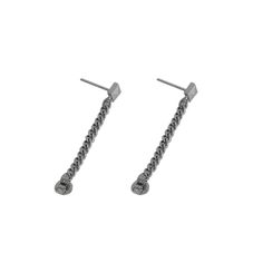 Type: AccessoriesMaterial:SilverLength: 3cm Silver Long Drop Box Chain Earrings, Minimalist Silver Box Chain Earrings, Trendy Silver Linear Metal Earrings, Best Earrings For Men, Best Earrings, Stud Earrings For Men, Earrings For Men, Metal Fashion, Earrings Ear