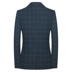 Introducing our impeccably tailored 2 piece suit, crafted with a blend of luxurious acetate fiber and viscose for a sleek and sophisticated look. With a flat front style and a skinny fit, this suit exudes modern elegance. Complete with a single breasted closure and a zipper fly pant closure, this suit is the epitome of refined style. Elevate your wardrobe with this timeless piece today. Experience the epitome of refined style with our impeccably tailored 2 piece suit. Crafted with a blend of lux Slim Fit Suit With Hidden Button Closure, Slim Fit Three-piece Suit For Business Casual, Fitted Winter Suits With Welt Pockets, Slim Fit Three-piece Suit With Welt Pockets, Slim Fit Long Sleeve Suit With Single Button, Fitted Single Breasted Three-piece Suit With Notch Lapel, Single Button Slim Fit Suit For Business Casual, Slim Fit Single Button Business Casual Suit, Slim Fit Three-piece Suit With Notch Lapel