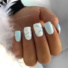 Ibiza Nails, Gel Nail Art Ideas, Dip Nail Ideas, Fancy Nail Designs, Nail Square, Toes And Nails, White Coffin Nails, Cute Summer Nail Designs, Nail Designs For Short Nails