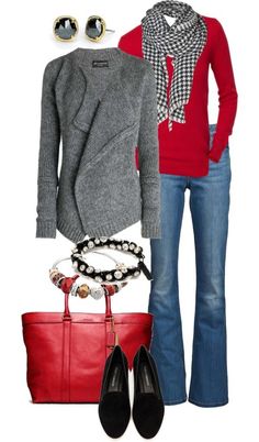 Fall outfit. Love this Mode Casual, Cardigan Outfits, 가을 패션, Inspired Outfits, Looks Style, Outfit Casual, Polyvore Outfits, Fall Winter Outfits, Look Fashion