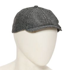 This mutual weave men's Ivy cap is a classic hat to add to your collection for smart style in the cooler months. It's made from a patterned woven blend and comes lined. Base Material: 90% Polyester, 10% WoolLining: LinedLining Material: PolyesterCare: Machine Wash, Dry FlatBrim Width: 1 1/2 InchCountry of Origin: Imported Classic Hat With Curved Brim And Herringbone Pattern, Classic Hat With Herringbone Pattern And Curved Brim, Classic Curved Brim Hat With Herringbone Pattern, Classic Adjustable Tweed Hat, Adjustable Herringbone Hat With Short Brim, Adjustable Short Brim Hat With Herringbone Pattern, Ivy Cap, Classic Hats, Ivy