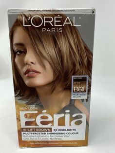 Loreal Paris Feria, Feria Hair Color, Cool Brown, Hair Brands, Winter Hair Color, Brown Highlights, Summer Skin, Winter Hair, Normal Hair