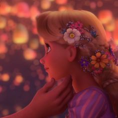 Matching Pfp, Rapunzel, Flowers, Hair