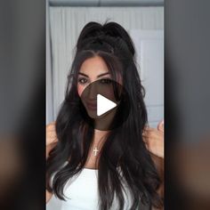 TikTok · mariaaiellohair Super Easy Hairstyles, Beauty Tips For Hair, Hair Tutorials Easy, Easy Summer Hairstyles, Spring Hairstyles, Everyday Hairstyles, Summer Hair, Easy Summer