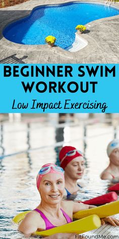 the beginner swim workout low impact exercising