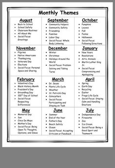 months of the year printable for kids to use in their homeschool classroom