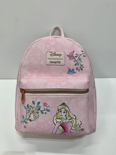 Sleeping Beauty Princess Aurora Sketch Disney Loungefly Mini Backpack Bag. Condition is New with tags. Shipped with USPS Priority Mail. Disney School Bag With Adjustable Strap, Disney Style Bags With Zipper For Back To School, Disney Back To School Bags With Zipper Closure, Back To School Disney Bags With Zipper, Disney Style Daily Backpack, Disney Backpack For Back To School, Disney Backpack With Zipper Closure For Daily Use, Disney Backpack For Daily Use And Back To School, Disney Backpack With Adjustable Strap