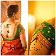 Fashion Show Design, Show Design, Parrot Green, Wedding Saree Blouse Designs, Wedding Blouse Designs, Sari Blouse Designs, Blouse Designs Indian, Silk Saree Blouse Designs, Maggam Work Blouse Designs