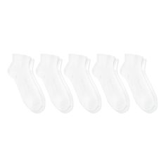 Add a comfy bundle to your sock collection with these Men's Ankle Socks 5pk - Dealworthy™ 6-12. Made from midweight fabric, it gives you a snug fit and makes it easy to wear throughout the day. These socks come with added spandex that will stay in place for a secure fit. Suitable for everyday use, these ankle socks make a practical addition to wardrobe essentials. dealworthy™: Just what you need, priced just right. Sock Collection, Mens Crew Socks, Sock Shop, No Show Socks, Fabric Names, Socks And Hosiery, Ankle Socks, Sock Shoes, Hosiery