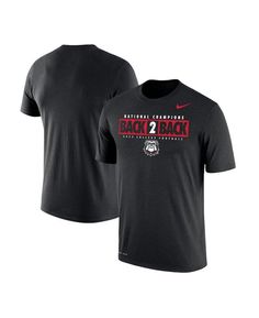 National Championship, Georgia Bulldogs, College Football, Nike Black, Men's Nike, Black Nikes, Dri Fit