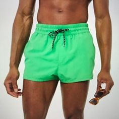 Speedo Men's Surf Runner Shorts Move Seamlessly From The Gym To The Pool In This Versatile Boardshort. Inner Briefs Elastic Waist Size - S/P Color - Lime Green Condition - Brand New With Tag Nwt Style - Summer Beach Athletic Shorts In Green, Green Athletic Shorts For Beach Sports, Green Athletic Shorts For Beach Season Sports, Green Athletic Shorts For Beach, Green Beach Athletic Shorts, Green Athletic Shorts For Beach Season Vacation, Sporty Green Athletic Shorts For Beach Season, Green Sports Bottoms For Beach Season, Sporty Green Swim Trunks For Vacation