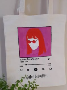 Ecobag Rita Lee personalizada pintada à mão rita lee / mpb / ecobag / ecobag rita lee / arte / art / artesanato / ritalee Eco Bags, Bags Aesthetic, Happy Moments, Tote Bag Design, Art Inspo, Tote Bags, Bags Designer