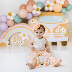 Alexa Gage Photography LLC on Instagram: "Groovy One! Happy Birthday Sweet Girl! ☮️" One Grovy Baby, Groovy One First Birthday Pictures, Groovy 1st Birthday Photoshoot, She’s A Groovy One, 2 Groovy Photoshoot, Groovy First Birthday Photoshoot, Groovy Babe Birthday Theme