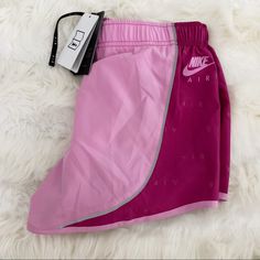 Reposhing This Item I Purchased From @Styledbykimmy. Loved It, But Was Too Big For Me. Questions? Leave A Comment Below! Purple Athleisure Shorts With Elastic Waistband, Pink Nike Bottoms With Pockets, Nike Pink Bottoms With Pockets, Nike Purple Athleisure Bottoms, Pink Nike Shorts With Elastic Waistband, Nike Pink Shorts With Elastic Waistband, Purple Sporty Shorts For Spring, Purple Athleisure Bottoms For Summer, Sporty Purple Shorts With Pockets