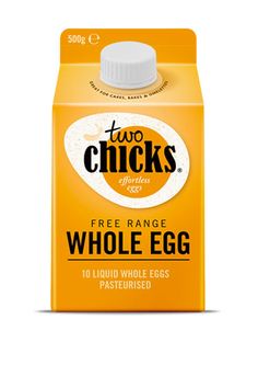 two chicks free range whole egg juice