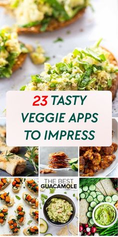 25 tasty veggie apps to impress - the perfect appetizer