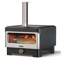 an image of a toaster oven that is open