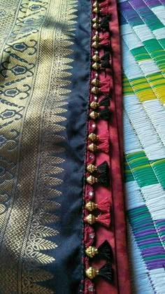 Kuchulu For Pattu Sarees, Kuch Designs, Saree Kuch, Tassels Designs