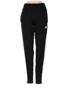 Adidas Track Pants Size: X-Small Black Activewear - used. 100% Polyester, Regular, Low Rise | Adidas Track Pants - Low Rise: Black Activewear - Size X-Small Cheap Adidas Black Sets, Black Track Pants, Adidas Track Pants, Black Activewear, Adidas Track, Active Wear For Women, Track Pants, Low Rise, Active Wear