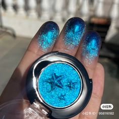 Blue Makeup Aesthetic Products, Makeup Pallets, Oh My Goddess, Fancy Makeup, Makeup Items, Blue Makeup, Makeup Palette