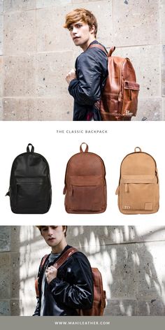 Head back to school in style with our classic backpack. Roomy enough for all your books, documents and even a 13 inch laptop and ipad. Head over to our website to see our full range of colours, materials and personalisation options. Oh and did we mention $1.50 from every backpack goes to help clean water causes in India and Nepal :) Classic Everyday Backpack, Classic Leather Backpack With Adjustable Strap For Travel, Classic Backpack With Leather Handles, Classic Backpack With Leather Handles For Daily Use, Classic Leather Backpack With Leather Lining, Classic Soft Leather Backpack For Everyday, Classic Travel Backpack With Leather Handles, Classic Backpack With Leather Lining, Classic Everyday Backpack With Leather Handles