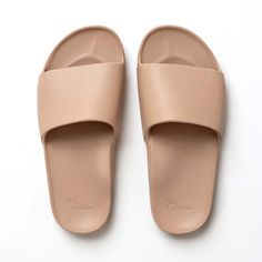 Arch Support Slides - Tan – Archies Footwear LLC | United States Comfortable Flip Flops, Tan Guys, Mens Slides, Heel Pain, Womens Slides, Shoe Store, Arch Support, Flip Flops, Slides