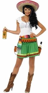 Cinco De Mayo Costume --checkout the holster! Western Fancy Dress, Hen Party Fancy Dress, Adult Fancy Dress, Mexican Outfit, Mexican Women, Mexican Girl, Mexican Party