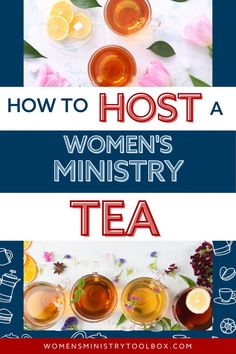 how to host a women's ministry tea party