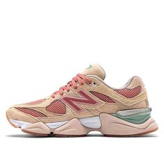 New Balance 9060 x Joe Freshgoods 'Penny Cookie Pink' U9060JF1 Athletic Shoes  -  KICKS CREW New Balance 452, Joe Freshgoods, New Balance 9060, Nostalgic Memories, Matter Of Time, Fall Attire, New Balance 327, Aesthetic Look, Round Toe Heels