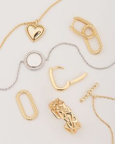 Turn up the texture with our Ropes and Dreams collection. Inspired by the maritime trend, the collection pairs classic jewellery pieces with a textured rope-inspired twist. Think sleek huggie hoops, statement stacking rings and unique pendant necklaces, all with a nautical-inspired edge! | Ania Haie Unique Pendant Necklace, Unique Pendant, Turn Up, Stacking Rings