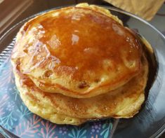 Homemade Pancakes Recipe High Altitude Pancakes, Pancake Recipe Without Buttermilk, Gooey Bars Recipe, Homemade Pancakes Recipe, Ooey Gooey Bars, Easy Homemade Biscuits, The Best Pancakes, Pear Salad Recipes, Best Pancakes