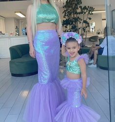 Little Mermaid Costume Kids, Mermaid Dress For Girls, Mermaid Dress Birthday, Toddler Mermaid Costume, Mommy And Me Mermaid Costume, Mermaid Custom, Mermaid Toddler Costume, Mermaid Costume Toddler, Mermaid Family Costume