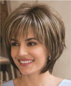 Ladies Short Straight Hair Bob Wigs With Bangs Womens Party Cosplay Casual Wig | eBay Matrix Hairstyle, Layered Haircuts For Women, Long Bobs, Hair Color Unique, Hairstyles Aesthetic, Hairstyles For Prom, Monofilament Wigs, Hairstyles For Thick Hair, Short Hairstyles For Thick Hair