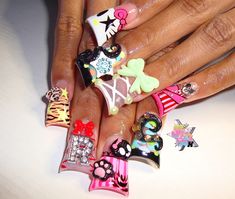 Tokyo Nails, 21st Birthday Nails, Sale Creative, Duck Nails, Diy Acrylic Nails, Nail Sets