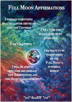 Full moon affirmations Full Moon Quotes Magic, Full Moon Magick, Full Moon Affirmations, Full Moon Quotes, Quotes Magic