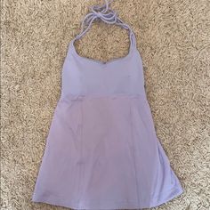 Lululemon Size 4 Halter Workout Athletic Tank Top. In Brand New Condition - Never Been Worn Before. Lavender Summer Activewear For Gym, Lavender Activewear For Gym In Summer, Lululemon Purple, Purple Tank Top, Purple Tank, Purple Green, Athletic Tank Tops, Lululemon Athletica, Size 4