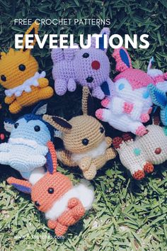 crochet patterns for stuffed animals are featured in the book, free crochet patterns