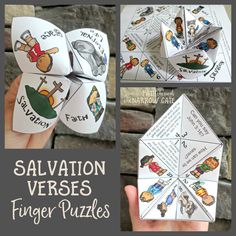 the salvation verses finger puzzles