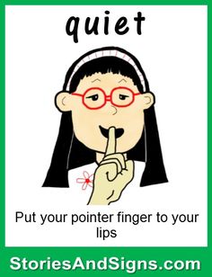 a girl with glasses is pointing her finger to her lips and the words quiet quiet quiet quiet quiet quiet quiet quiet quiet quiet quiet quiet quiet quiet quiet quiet quiet quiet quiet quiet quiet