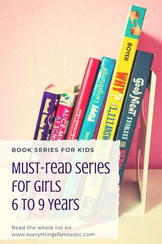 Looking for new ideas of fun book series suited to younger girls? Here is a list of brilliant book series, recommended for girls, by girls! Read more here! | book series suggestions | books for girls 6 to 9 | book series for girls 6 to 9 | must read books for girls | reading list for girls | popular book series for girls | christmas gift ideas for girls | birthday gift ideas for girls | books for 6 yr old | books for 7 yr old | books for 8 yr old | books for 9 yr old | #giftideas #childrensbooks Gift Ideas For Girls Birthday, Series Suggestions, Girls Reading, Popular Book Series, Affirmations For Kids