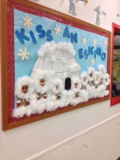 Winter toddler bulletin board Toddler Bulletin Boards, Winter Bulletin Board, Christmas Bulletin Boards, Winter Bulletin, Christmas Door Decorating Contest, Winter Bulletin Boards, Door Decorating Contest, Preschool Bulletin, Christmas Bulletin