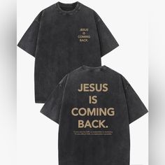 Stunning Vintage Distressed Shirt. 100% High Quality Cotton Size Large Unisex Black Hip Hop T-shirt With Funny Print, Tupac Tee Shirts, Tupac Graphic Tee, Y’all Need Jesus Shirt, Hip Hop Slogan T-shirt Short Sleeve, Distressed Shirt, Jesus Is Coming, Jesus Shirts, Black And Tan