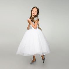 First communion dress with sequin bodice and cap sleeves, Special occasion flower girl dress tulle, Baptism white dress White Princess Tutu Dress For First Communion, White Tulle Pageant Dress For Confirmation, White Princess Tutu Dress For Confirmation, White Tulle Pageant Dress For First Communion, White Tulle Princess Dress For First Communion, White Elegant Princess Dress With Glitter Tulle, Elegant White Glitter Tulle Princess Dress, White Princess Pageant Dress For First Communion, Elegant White Tutu Dress For Confirmation