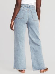 FITS: Loose from hip to ankle, with an insta-cool twist.  SITS: Right below your natural waist.  THE FEEL: A smidge of stretch for that broken-in fit.  THE DEAL: The IG-remixed mom jean.  DO YOUR PART: Made with 5% recycled cotton.  Less waste in the Indigo Wide Leg Jeans With Patch Pockets, Affordable Cotton Wide-leg Jeans, Wide-leg Cotton Jeans With Patch Pockets, Light Indigo Wide-leg Jeans With Five Pockets, Pre-washed Wide Leg Cotton Jeans, Mom Jean, The Deal, Low Key, Recycled Cotton