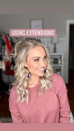 @mandysims shared a video on Instagram: “I’m no expert with extensions, but @hiddencrownhair is super easy to use! Have you tried one? Prefer a different brand? Let me know in the…” • Jan 22, 2022 at 3:26pm UTC Covet & Mane Extensions, Have You Tried, Super Easy, Instagram