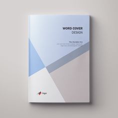 the book cover is white and blue with an abstract design on it's front