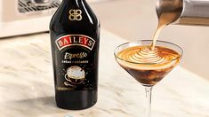 Recipes: Cocktails, Hot Drinks, Coffee, Shakes & Desserts | Baileys US Espresso Martini Recipe Baileys, Baileys Desserts, Baileys Espresso, Baileys Iced Coffee, Irish Cream Recipes, Baileys Tiramisu, Baileys Irish Cream Recipes, Sustainable Recipes, Martini Espresso