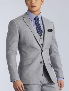 "This is a Classic 3 Piece Suit by Golden Attire crafted from high quality fabric and imported materials. Our products are handcrafted by experienced tailors who make sure the that the stitching is precise, lining is proper and the overall product is sturdy enough to not go out of shape for more than a few years. Also all our products have extra margins in their length, sleeves, sides so it's easily alterable if your size changes after some time. To see more available colours and designs in this collection, Check out the 'Classic Two Piece Suits' Section. *This is a 3 piece set of a jacket and a trouser. *We also offer customization so we can provide you an even better fit if you massage us your measurements (in inches) of Chest, Stomach, Waist, Hip, Shoulder and Actual Height after orderi Slim Fit Suiting Fabric Set For Groom, Slim Fit Suit With Suit Collar For Groom, Tailored Suits For Groom, Groom's Slim Fit Suit With Suit Collar, Groom's Single Breasted Suiting Fabric Set, Professional Wedding Blazer In Suiting Fabric, Tailored Suits With Suit Collar For Groom, Professional Three-piece Wedding Suit, Slim Fit Three-piece Suit For Groom